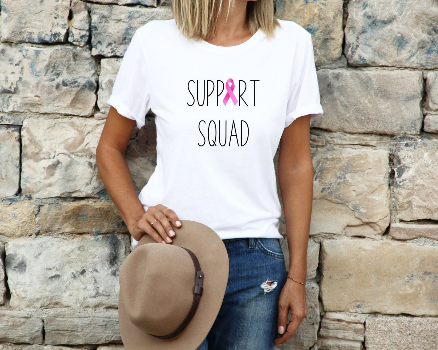 Support Squad Shirt| Breast Cancer Support Shirt