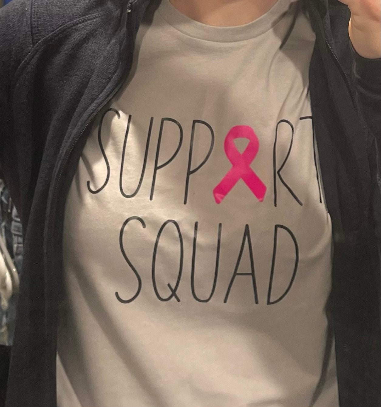 Support Squad Shirt| Breast Cancer Support Shirt