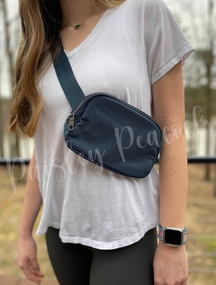 Shae Nylon Belt Bag| LuLu Dupe Bag| Belt Bag| Waist Bag| Everywhere Bag| Yoga Pouch| Fanny Pack| Mini Belt Bag| Crossbody Bag