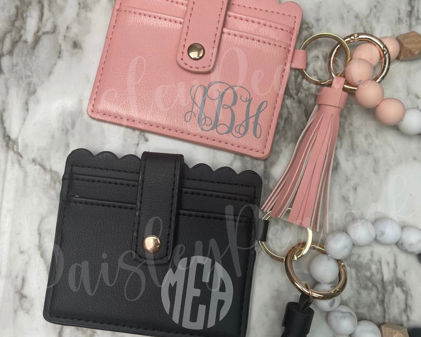 Beaded Wristlet Keychain| ID Wristlet