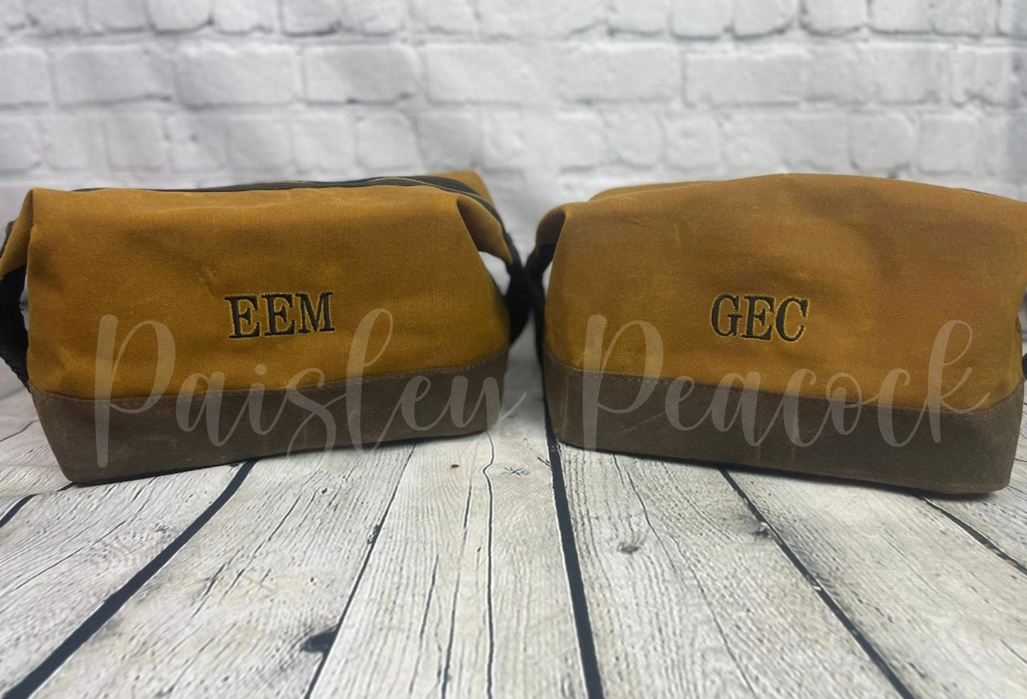 Personalized Men's Toiletry Bags| Men's Dopp Bag| Men's Overnight Bag| Groomsmen Gift Bag