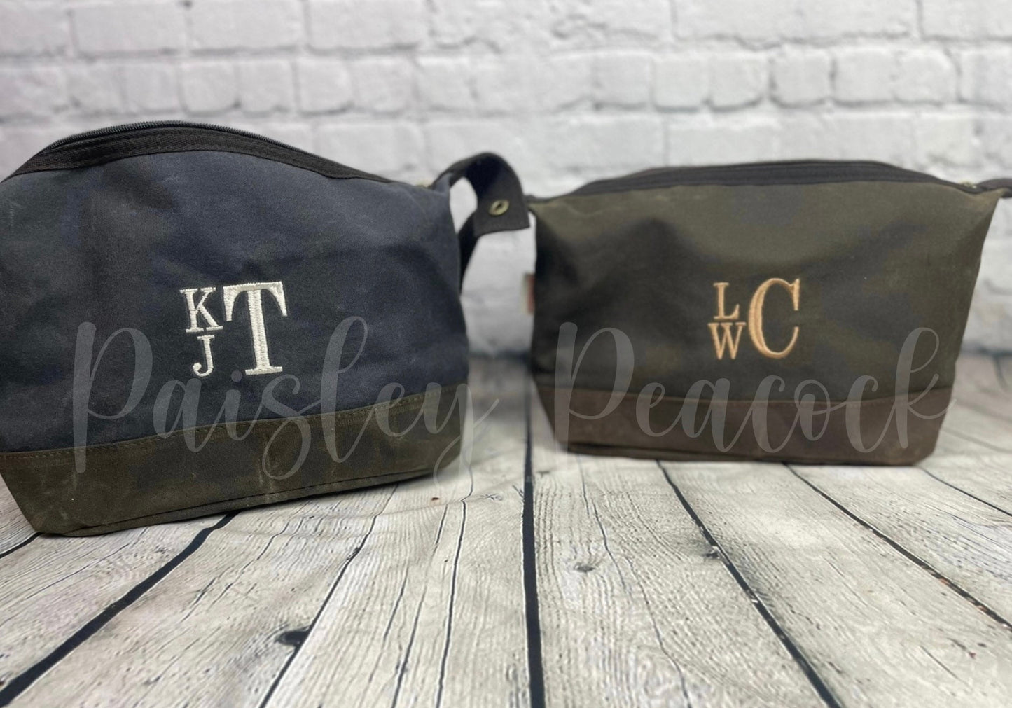 Personalized Men's Toiletry Bags| Men's Dopp Bag| Men's Overnight Bag| Groomsmen Gift Bag