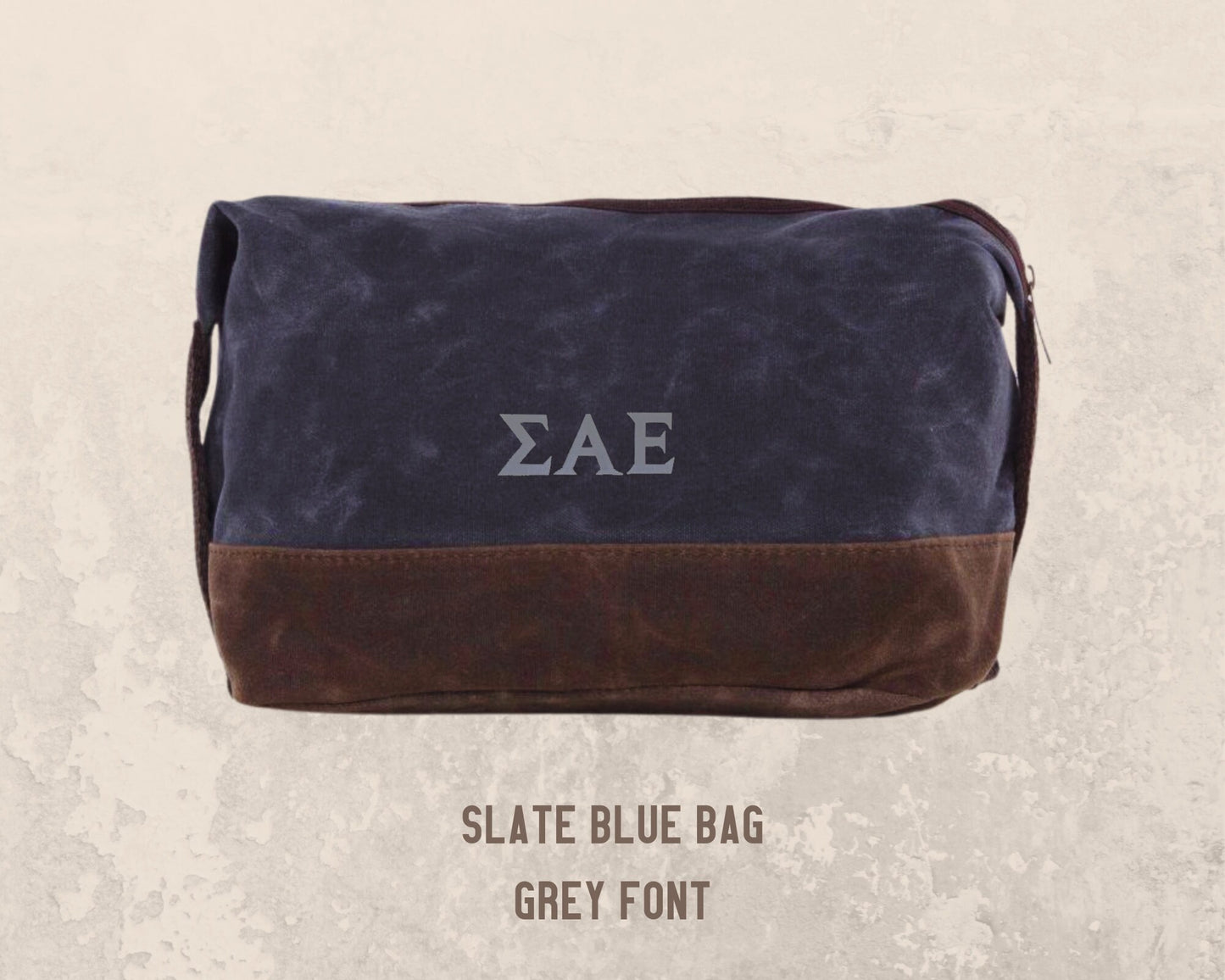 Custom Fraternity Men's Toiletry Bags| Men's Dopp Bag| Men's Overnight Bag| Greek Letters Dopp Bag| Men’s Frat Bag